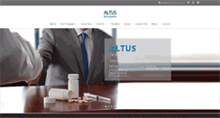 Desktop Screenshot of altusformulation.com